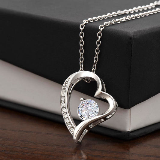 Forever Love: Timeless Necklace for Daughters, Moms, Sisters, Grandmothers or anyone that touched your heart